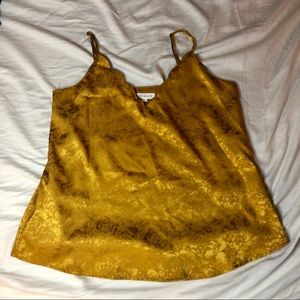 🌻Gold Socialite Tank